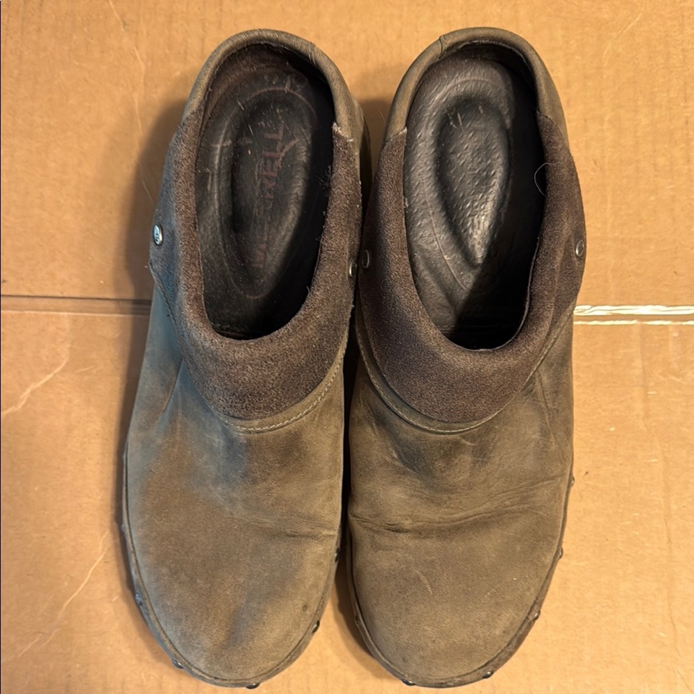 Women’s Merrill Brown Mules Shoes